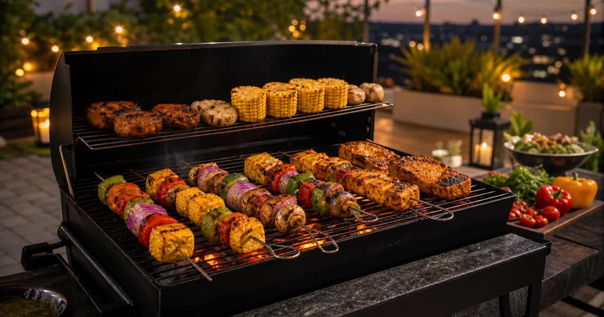 Book My BBQ catering spread for a celebration